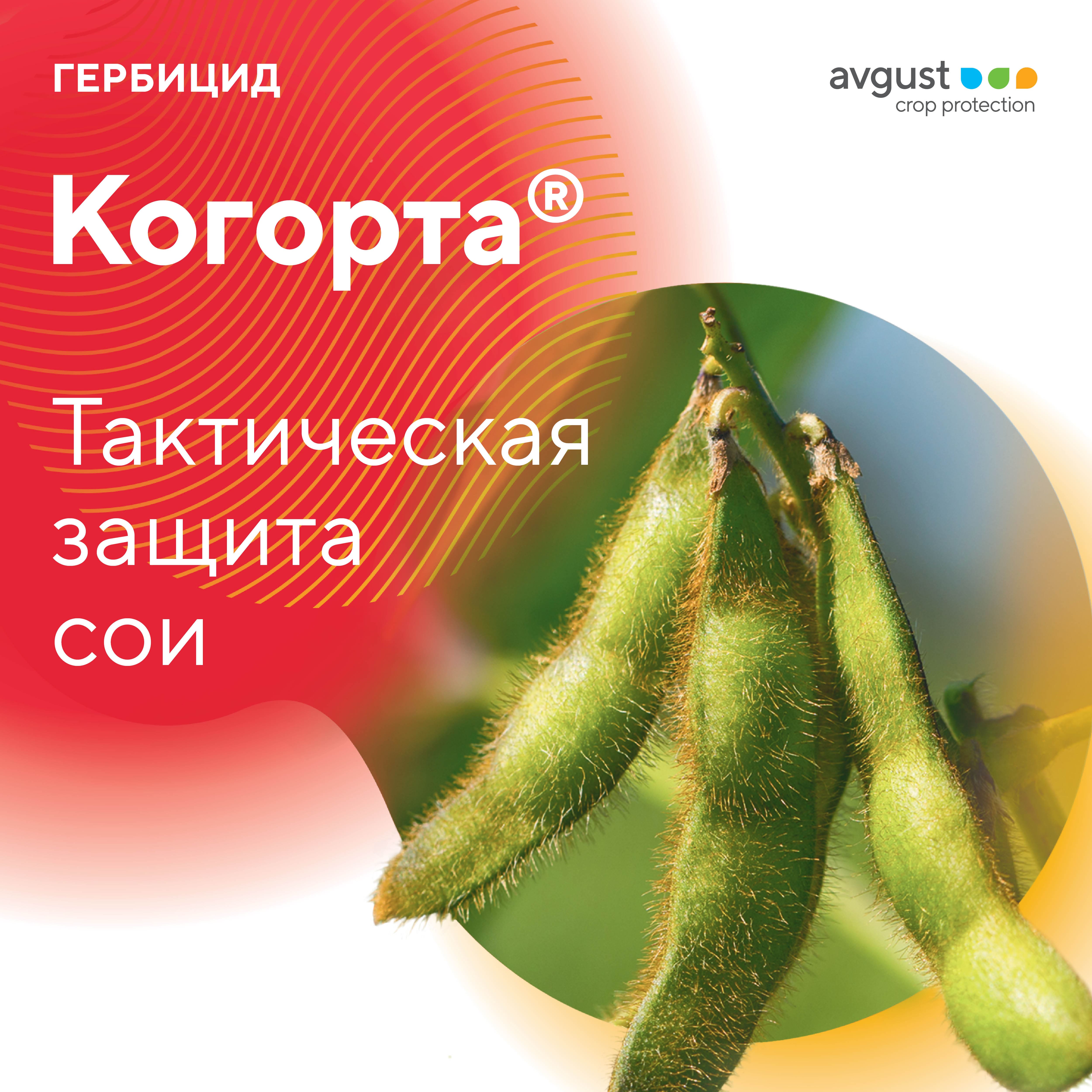 Когорта® – контактный гербицид для защиты сои